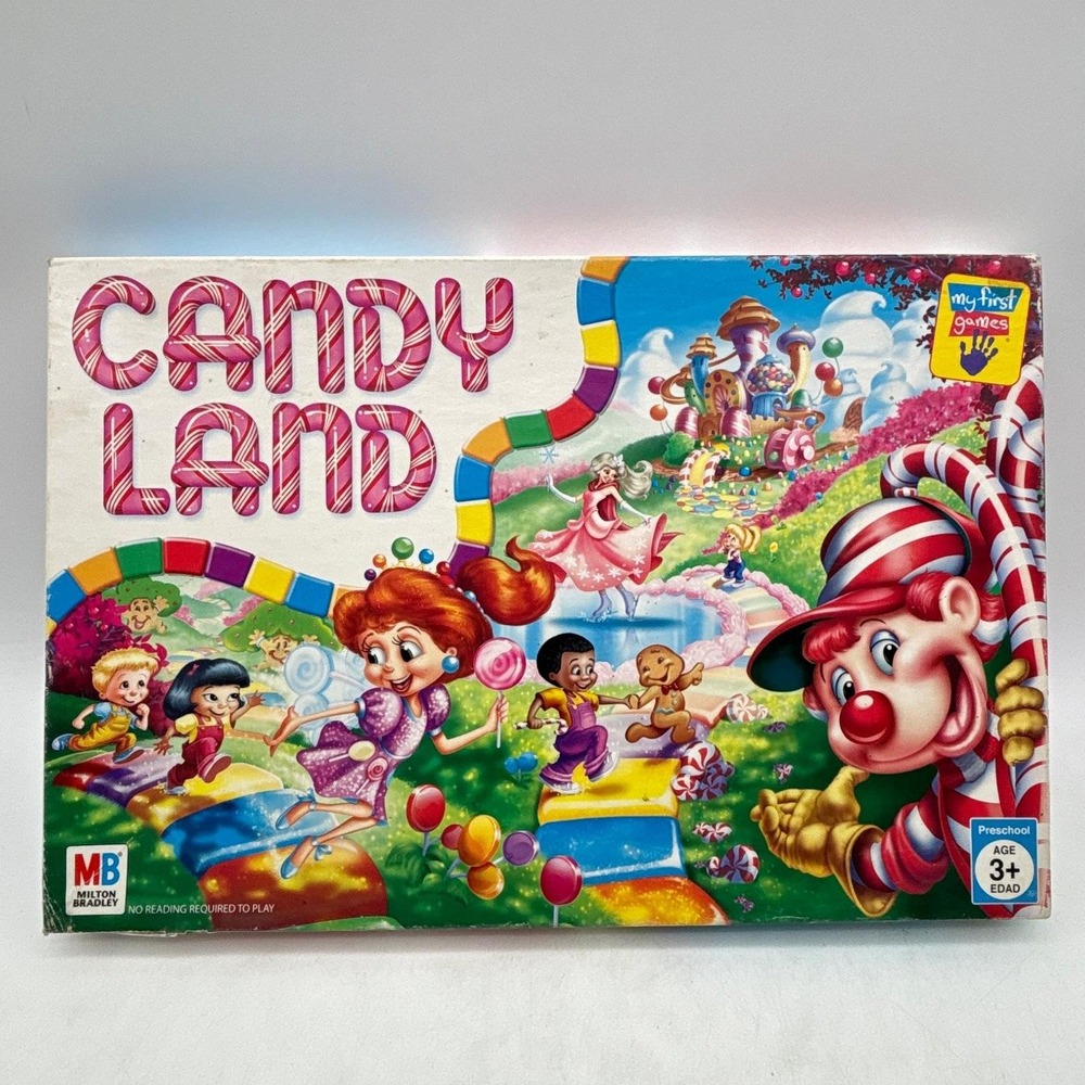 Candy Land Milton Bradley Board Game 2-4 Players Ages 3+ Complete 2005